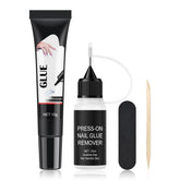 FREEORR semi-solid nail glue for precise, quick application