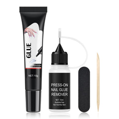 FREEORR semi-solid nail glue for precise, quick application