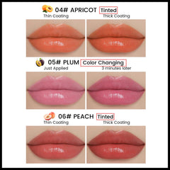 FREEORR peach tinted lip balm to build color with lightweight comfort