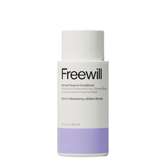 Freewill Blonde Preserve Purple Conditioner bottle front showing brassiness-neutralizing toning