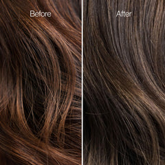 Freewill Color Seal Glossing Rinse frizz-control action on voluminous curls