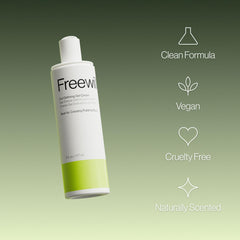 Freewill Curl Defining Gel Cream on hair in a twist style for definition.