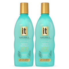 Freeze It 12-in-One Leave-In bottle, keratin and argan oil for smooth detangling and added shine.