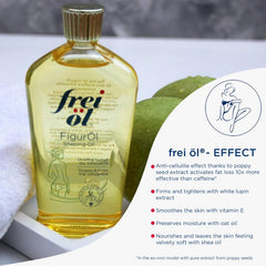 frei oil shaping oil texture on skin for easy spreading
