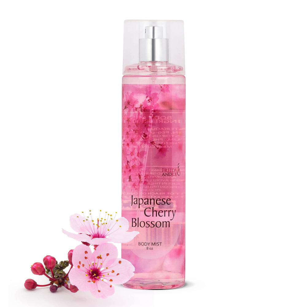 Freida & Joe Japanese Cherry Blossom bottle for daily wear with a soft floral scent.