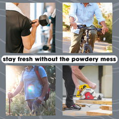 Fresh Body FB Fresh Feet Spray non-sticky herbal formula improving foot freshness.
