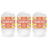 Fresh Kidz Coral bottle with aluminum-free formula for sensitive young skin.