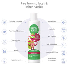 Fresh Monster watermelon fruit extract enhances natural scent.