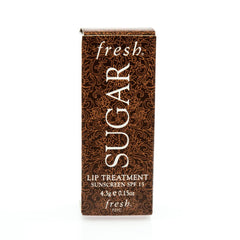 Fresh Sugar Lip Treatment SPF 15 close-up swatch showing nourishing texture.