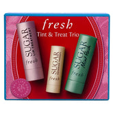 Fresh Rosé Lip Treatment from the Tint & Treat Trio delivers rosy tint and hydration.