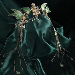 FRESHME elf headband crown with intricate design for cosplay or weddings.