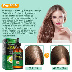 Frovetani oil applied to scalp during routine for hydration.