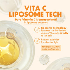 FRUDIA Citrus Brightening Ampoule application closeup smooth spread
