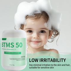 Plant-based origin accent on FSbbTaibanle BTMS 50 for gentle skin care