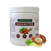 FSbbTaibanle Raw Shea Butter 16oz tub, pure base for sensitive skin care.