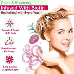 FSLHCY shampoo foam shown with luxurious lather for daily cleansing.