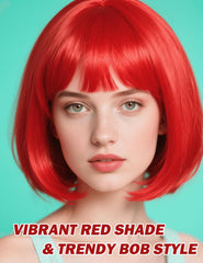 FSLLZCJY heat-resistant synthetic fibers ensure manageable styling and lasting bounce.