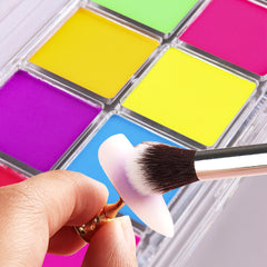 FSpronail gradient brush for smooth ombre blends in neon nail art.