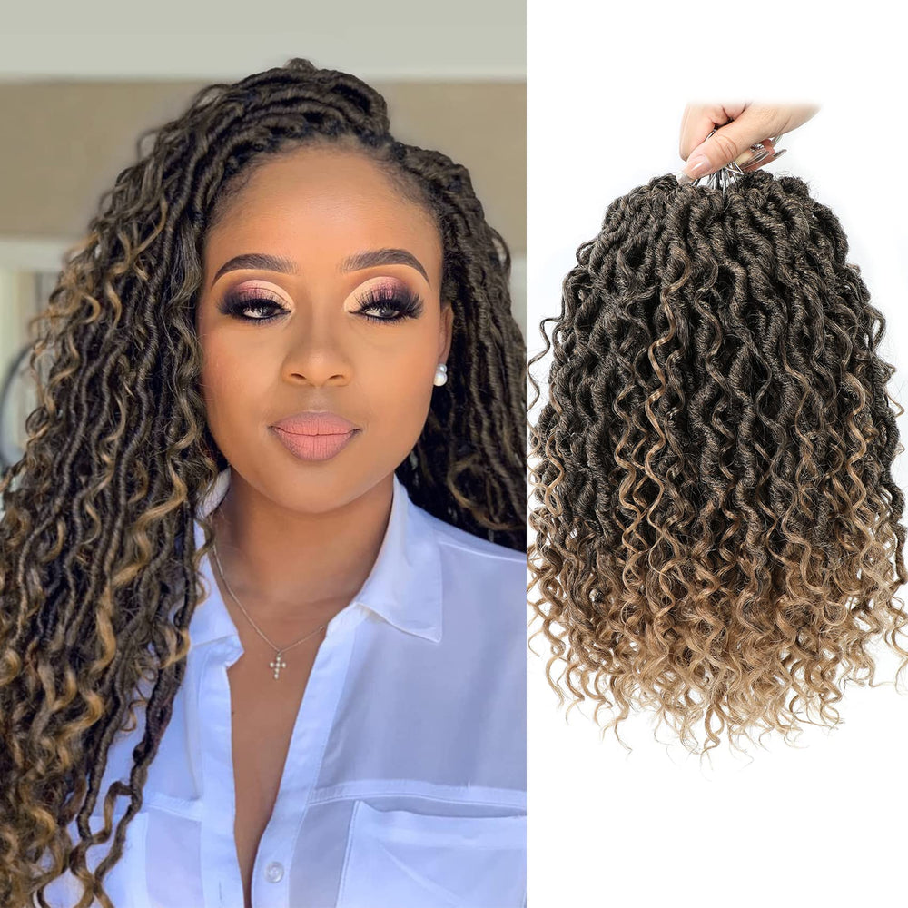 Fulcrum Goddess Locs 12-inch ends curly for fuller, defined style