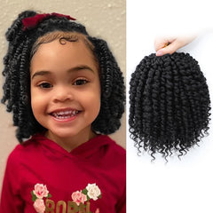 Fulcrum Passion Twist 6inch prelooped bundle shows soft, lightweight texture for daily wear.