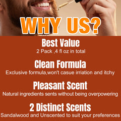 FULLLIGHT TECH beard oil unscented bottle hydrates without fragrance