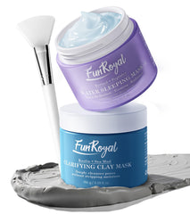 FunRoyal Glow mask set packaging for at-home spa routines.