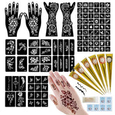 Funtigee 95pcs tattoo templates for custom body art designs