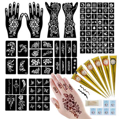 Funtigee 95pcs tattoo templates for custom body art designs