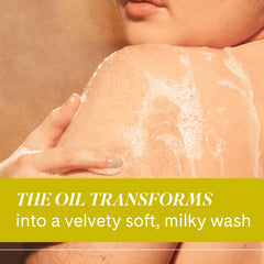 Fur All Body Wash castor oil ingredient image suggests nourishing, conditioning skin.