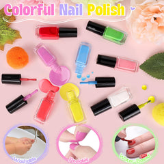 FUSPWEAO Kids Nail Polish Set nail dryer speeding up drying