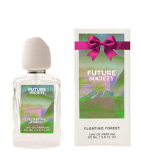 Future Society Floating Forest bottle front showing versatile aquatic floral scent