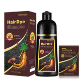 Fvquhvo chestnut brown hair dye shampoo bottle for quick at‑home color