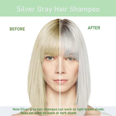 FVQUHVO color shampoo applied with gloves for safe use