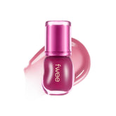 Fwee 3D Voluming Gloss Currant bottle with long lasting shine.