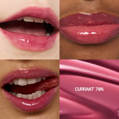 Fwee 3D Voluming Gloss Currant 70% tube with branding ready for precise application