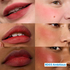 Fwee Blurry Pudding Pot Ambitious lip swatch adds buildable color for natural definition