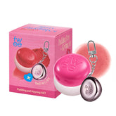 Fwee Blurry Pudding Pot packaging highlights compact travel design