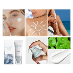 Application on the face showing quick absorption by FYEBOO Cen-tella