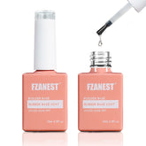 FZANEST Rubber Base Gel bottle for a durable base coat and smooth nails.