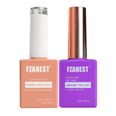 FZANEST rubber base gel bottle for strong, even base layer.
