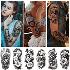Gabizafia waterproof tattoos deliver a realistic look that lasts through activities.