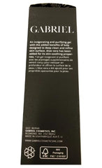 Packaging of Gabriel Hydrating Cream Cleanser on a clean vanity.