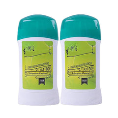 Gakonp tattoo transfer gel 2pcs pack enables easy stencil setup for pros and beginners.