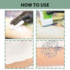 Gakonp tattoo transfer gel long-lasting lines resist smudging during sessions.