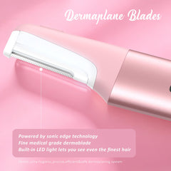 Galtxen Sonic Dermaplane Razor LED light activated for visibility