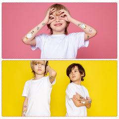 Gameza birthday decor with goose tattoos adds playful vibes.