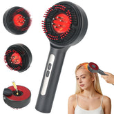 GANOEL 3-in-1 scalp massager and laser comb delivers a soothing, stimulating scalp experience.