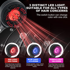 GANOEL IPX7 waterproof scalp massager suits wet or dry use in the shower.