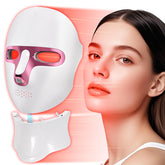GANOEL red light mask 7-color therapy for at-home anti-aging and skin rejuvenation