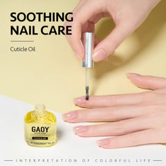 GAOY 16ml bottles with brushed stainless steel design
